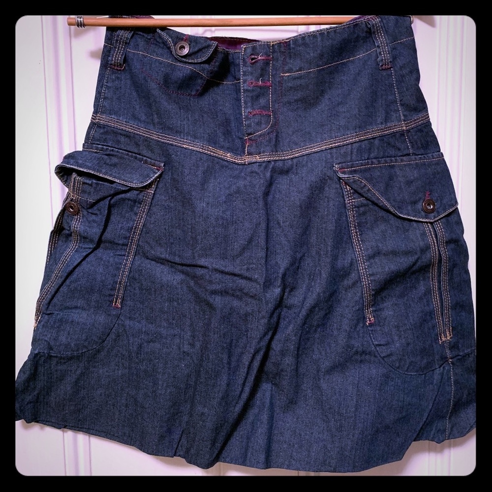 Denim skirt